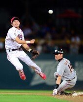 ‘강경학’, 희생번트로 얻은 기회…박찬호에게 포스아웃