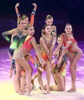 [동아포토]손연재 ‘우린 리듬체조 소녀시대’