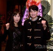 [포토] '2015 동아스포츠대상' 여자배구 이효희-김희진