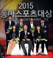 [포토] '2015 동아스포츠대상' 각 부문별 수상자들