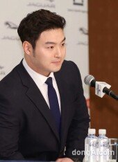 [동아포토]박병호, 미네소타 트윈스 입단 기자회견