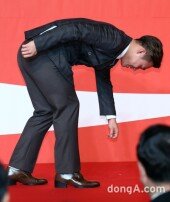 [동아포토]스켈레톤 윤성빈 ‘금메달 따러 갑니다!’