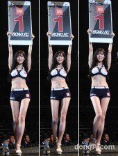 [동아포토]로드걸 최슬기, 머리부터 발끝까지 '아찔'