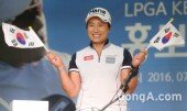 [동아포토]골프여왕 박세리 "대한민국 리우 선전을 기원합니다"