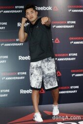 [동아포토]김동현 '강력한 한방'