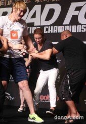 [동아포토]최홍만-마이티 모, 미리 보는 로드FC