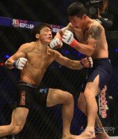 [포토] 닌딘에르덴 ‘1분 17초 만에 승리!’