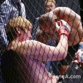 [동아포토]최홍만-마이티 모 '좋은 경기였습니다'