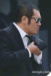 [동아포토]김보성, 로드FC 데뷔를 앞두고..