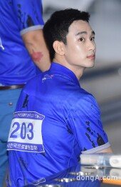 [동아포토]김수현 '단연 돋보이는 얼굴'