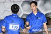 [동아포토]김수현 '잘했어!'