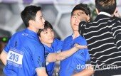 [동아포토]김수현-이홍기 '기쁨은 함께'