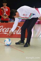 [동아포토]차범근, 레전드의 주문 "공아 멈춰라"