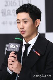 [동아포토]'불야성' 정해인, "액션스쿨 혼자 가는 것 심심하다"