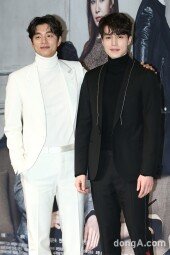 [동아포토]이동욱-공유 '알파고 브로맨스'