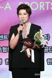 [동아포토]박세리 "선수시절보다 상 많이 받아 기분좋다" (동아스포츠대상)