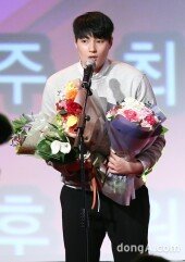 [동아포토]IBK기업은행 김희진 '프로배구 올해의 선수상 수상' (동아스포츠대상)