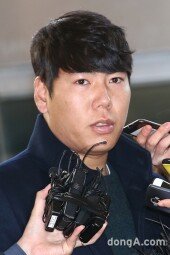 [동아포토]'음주운전' 강정호, "죄송합니다"