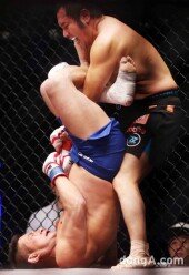 [동아포토]김보성, 괴력의 사나이