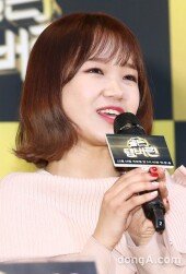 [동아포토]'골든탬버린' 최유정, "흥이 넘치는 무대 열심히 만들겠다"