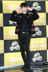 [동아포토]조권 '흥이 끓어올라'