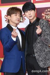 [동아포토]신화 이민우-신혜성 '다정한 투샷'