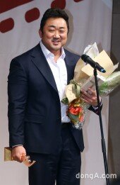 [동아포토]마동석 "더 시원한 액션으로 찾아뵙겠다"