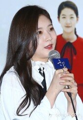 [동아포토]'눈길' 김새론, "위안부 피해자분들께 위로가 됐으면"