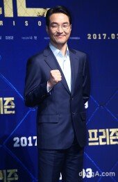 [동아포토]한석규 '악역연기 방해하는 부드러운 미소'