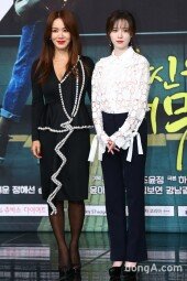 [동아포토]엄정화-구혜선 '극과극 매력대결'
