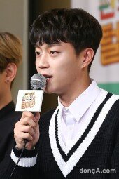 [동아포토]윤두준 "하이라이트로 새 출발 많이 응원해주세요"