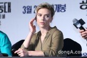 [동아포토]스칼렛 요한슨 '한국어 수신완료'