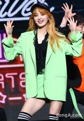 [동아포토]EXID 정화 '봄을 담은 미소~'