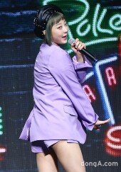 [동아포토]EXID 혜린 '봄바람처럼 살랑살랑~'