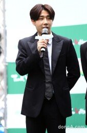 [동아포토]인피니트 성규 "홍보대사로 위촉해주셔서 감사합니다"