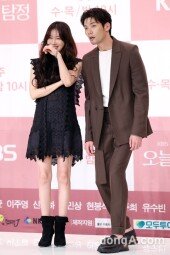 [동아포토]이지아·최다니엘 ‘시크함 깨버린 얼빠진 연기’