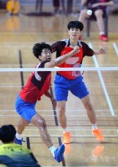 [포토] 노민우 ‘네트 앞에서 속공’