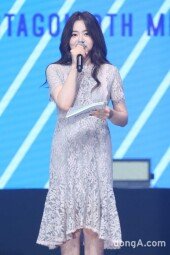 [동아포토]서유리, 빛나는 8월의 신부.. 진행도 빛나