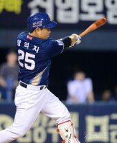 [포토] 양의지 ‘역전 투런 홈런’