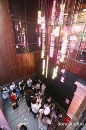 [동아포토]핑크빛 방탄소년단 팝업스토어