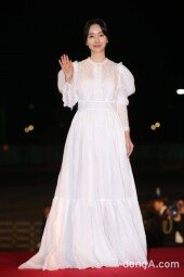 [동아포토]이정현, 청룡영화제 순백 여신