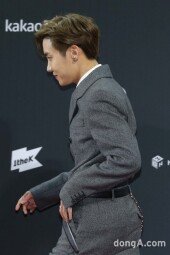 [동아포토]방탄소년단 제이홉, 흥겨운 등장 (멜론뮤직어워드)