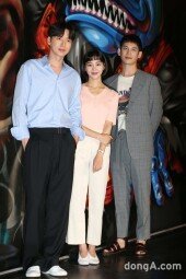 [동아포토]꼰대인턴 박해진-한지은-박기웅, 화기애애