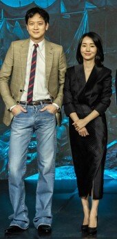 [포토]강동원-이정현, 반도 커플