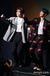 [동아포토]세븐틴 준-호시, 댄싱 듀오