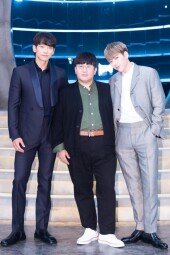 [동아포토]비-방시혁-지코, 아이랜드의 프로듀서