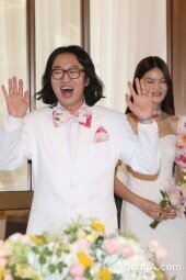[동아포토]김경진, 행복한 신랑