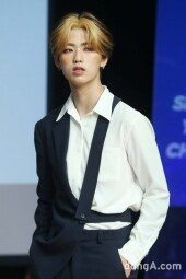 [동아포토]원더나인 정진성, 볼터치가 잘 어울려