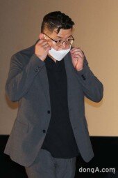 [DA포토]양우석, 마스크 쓴 채 입장