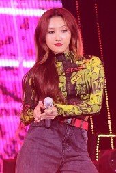 [DA포토]마마무 화사, 얼굴로 말해요